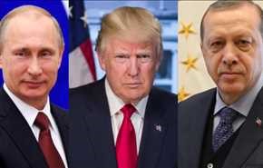 گفتگوی تلفنی اردوغان با پوتین و ترامپ