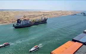 منع تردد کشتی‌های قطری از کانال سوئز تکذیب شد