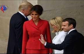 ترامب يغازل سيدة فرنسا الأولى ويشعل الغضب؛ هذا ما قاله لها !!