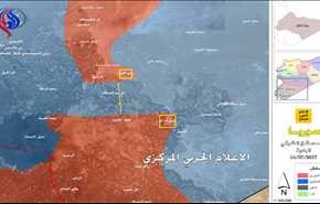 بالخريطة.. وضعية سيطرة الجيش السوري  في البادية السورية