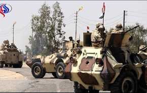مقتل 38 مسلحا وإصابة 7 شرطيين بينهم 3 ضباط في سيناء