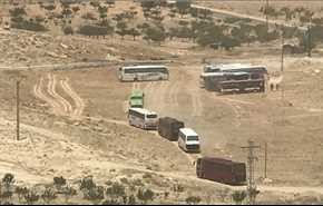 وصول 155 حافلة الى وادي حميد في عرسال