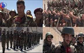 جنود سوريا يحتفلون بعيدهم في مدينة حلب للمرة الأولى بعد التحرير+فيديو وصور
