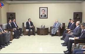 بالفيديو: مباحثات أمير عبداللهيان في دمشق مع المسؤولين السوريين