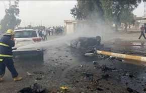 اصابة شخصين بانفجار سيارة مفخخة شرقي بغداد