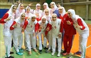 مشاركة المنتخب الإيراني لكرة السلة للسيدات في المسابقات الدولية بالحجاب الإسلامي