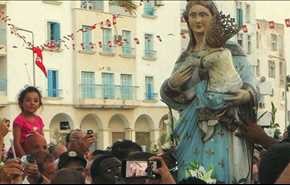 تمثال عذراء إيطاليا يعود إلى تونس