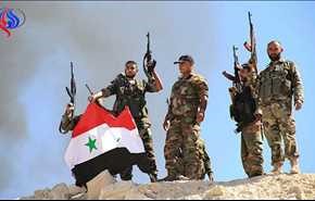 الجيش السوري يطرد الدواعش من منطقة جبال الثردة