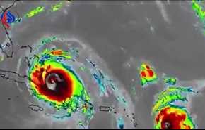 فيديو لتحرك الإعصار إرما خلال 10 أيام في 30 ثانية