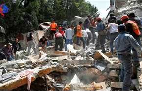 عشرات القتلى والجرحى بزلزال قوي ضرب المكسيك