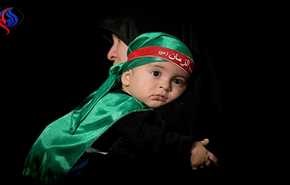 فيديو وصور.. إيران تحيي اليوم العالمي للشهيد الطفل الرضيع في 4000 نقطة