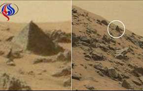 اكتشاف هرم على سطح المريخ شيدته 