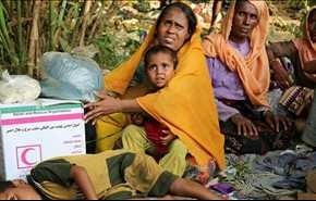 الدفعة الثالثة من المساعدات الإنسانية الایرانیة الى مسلمي ميانمار