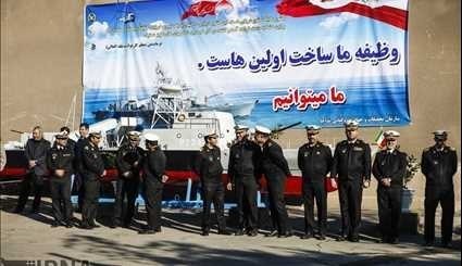 الكشف عن آخر انجازات القوة البحرية  في الجيش الايراني