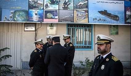 الكشف عن آخر انجازات القوة البحرية  في الجيش الايراني