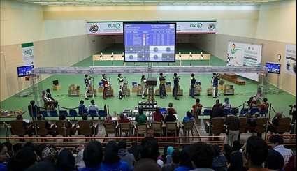 منافسات البطولة الآسيوية للرماية بالبندقية الهوائية في طهران