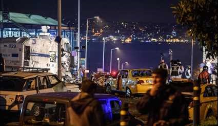 بالصور..انفجار في اسطنبول