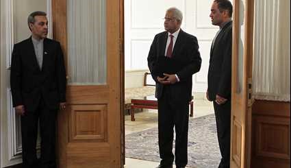 دیدارهای وزیر امور خارجه در روز دوشنبه | تصاویر