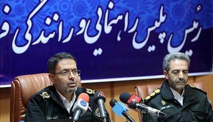 نخستین نشست خبری رئیس پلیس راهور تهران | تصاویر