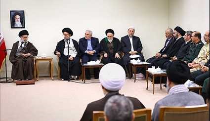دیدار اعضای ستاد بزرگداشت چهارهزار شهید استان گلستان با مقام معظم رهبری