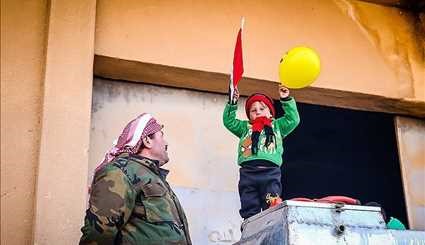 اهالي الفوعة وكفريا يصلون حلب