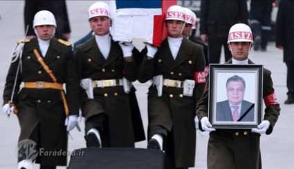 نقل جثمان السفير الروسي إلى موسكو