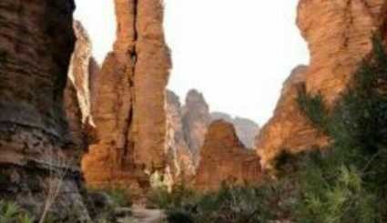 بالصور ..جبال الهقار في صحراء الجزائر