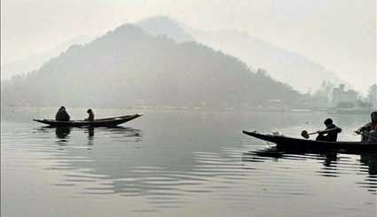 دریاچه دال در سرینگر هندوستان/ تصاویر