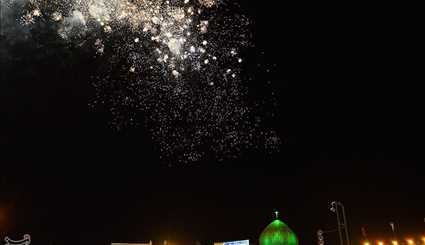نور افشانی حرم حضرت عبدالعظیم (ع) در شهر ری | تصاویر