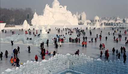 مهرجان الثلج والجليد في الصين