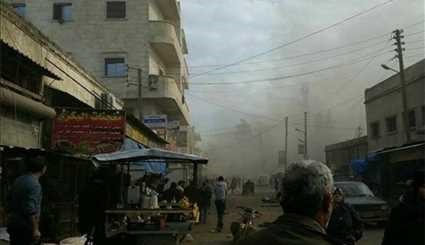 انفجار في منطقة اعزاز السورية