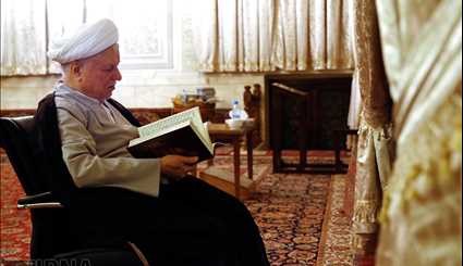آیت الله هاشمی رفسنجانی بعد از دوران ریاست جمهوری/ تصاویر