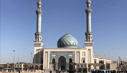 بالصور ...مسجد الإمام الحسن العسكري (ع) في مدينة قم المقدسة
