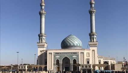 بالصور ...مسجد الإمام الحسن العسكري (ع) في مدينة قم المقدسة