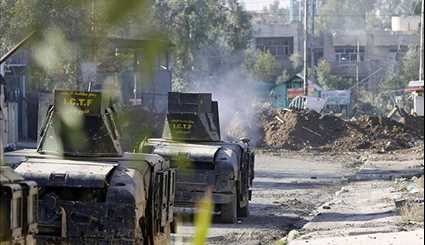 نبرد در اطراف دانشگاه موصل | تصاویر