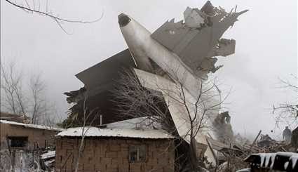 سقوط هواپیمای باری در قزاقستان | تصاویر