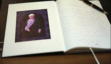 ادای احترام سفرای کشورهای خارجی به آیت‌الله هاشمی رفسنجانی | تصاویر