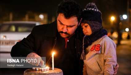 بالصور: اضاءة الشموع حدادا على ارواح ضحايا حادث مبنى بلاسكو