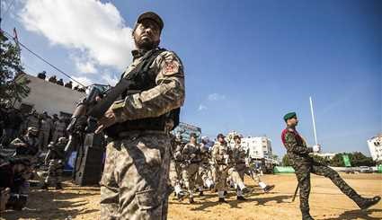 مراسم فارغ التحصیلی مبارزان حماس‎ | تصاویر