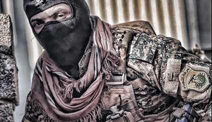 مانور نیروهای مقاومت اسلامی نُجَباء در موصل | تصاویر