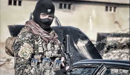 مانور نیروهای مقاومت اسلامی نُجَباء در موصل | تصاویر