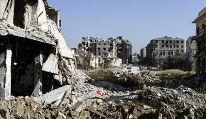 ویرانه های جنگ در حلب | تصاویر