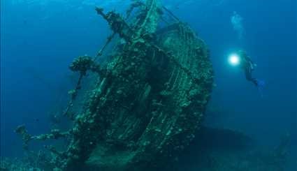 کشتی های غرق شده در اعماق اقیانوس‎ | تصاویر