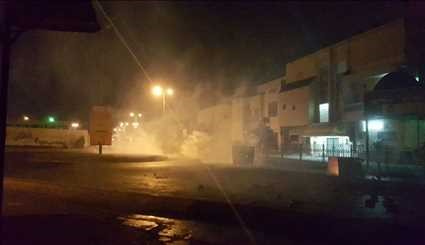بالصور..استمرار السلطات البحرينية بقمع الشعب في بلدة البلاد القديم