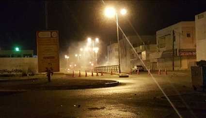 بالصور..استمرار السلطات البحرينية بقمع الشعب في بلدة البلاد القديم