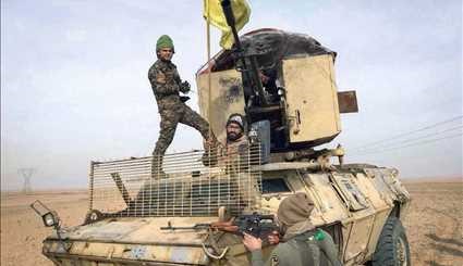 قوات حركة النجباء تتقدم على محور تكريت - الموصل