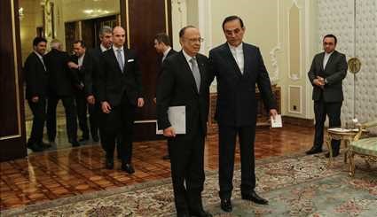 تقدیم استوارنامه سفرای قرقیزستان،پرتغال و برزیل به رئیس جمهور | تصاویر