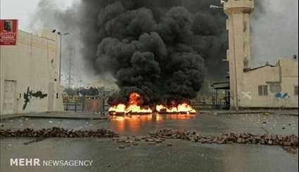 احتدام المواجهات مع قوات النظام الخليفي في ذكرى انطلاقة ثورة 14 فبراير