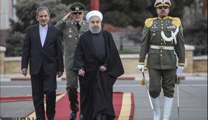 عزیمت رئیس جمهور به عمان/ تصاویر