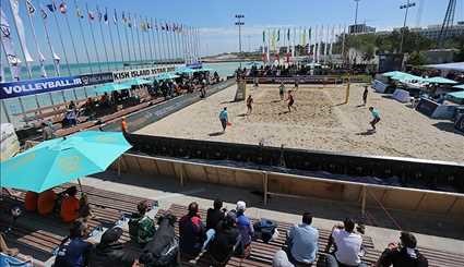 تور جهانی والیبال ساحلی کیش | تصاویر